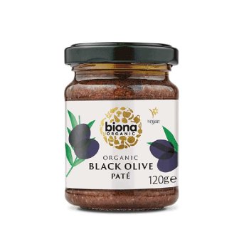 Organic Black Olive Pâté Biona 120g Organic Black Olive Pâté Biona 120g
