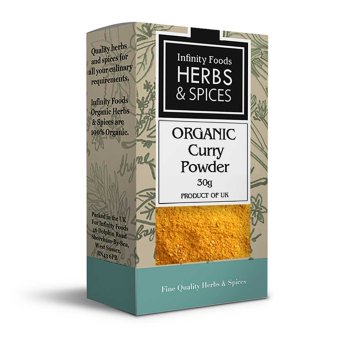 Organic Curry Powder Infinity Foods 6x30g Organic Curry Powder Infinity Foods 6x30g