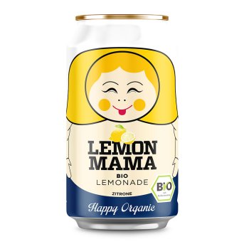 Organic Lemon Mama - sparkling Drink Mamas 12x330ml