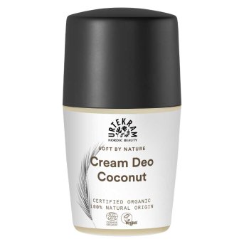 Organic Cream Deodorant - Coconut - roll-on Urtekram 6x50ml Organic Cream Deodorant - Coconut - roll-on Urtekram 6x50ml