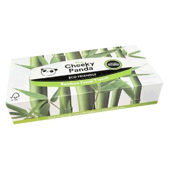 Flat Box Facial Tissues - 80s Cheeky Panda 180g
