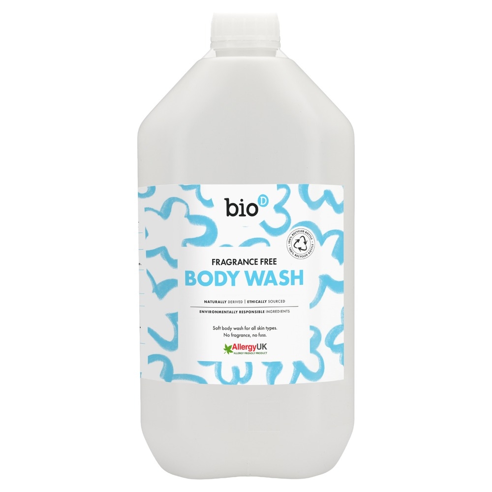 Body Wash - Fragrance Free Bio-D 1x5l Body Wash - Fragrance Free Bio-D 1x5l
