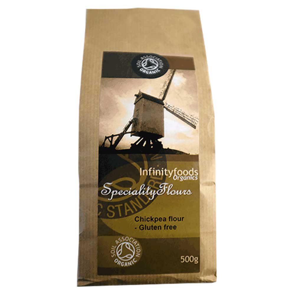 Organic Chickpea Flour Infinity Foods 500g Organic Chickpea Flour Infinity Foods 500g