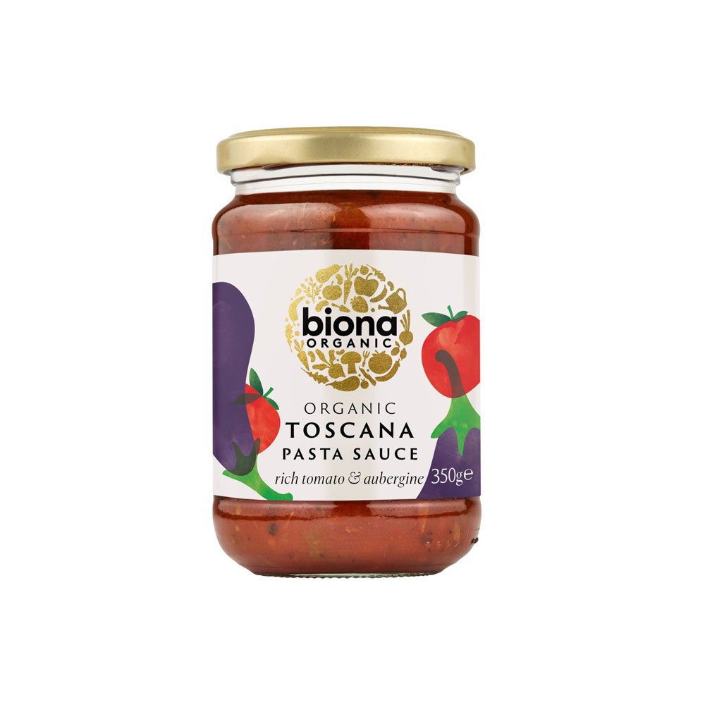 Organic Toscana Pasta Sauce (Tuscan) Biona 350g