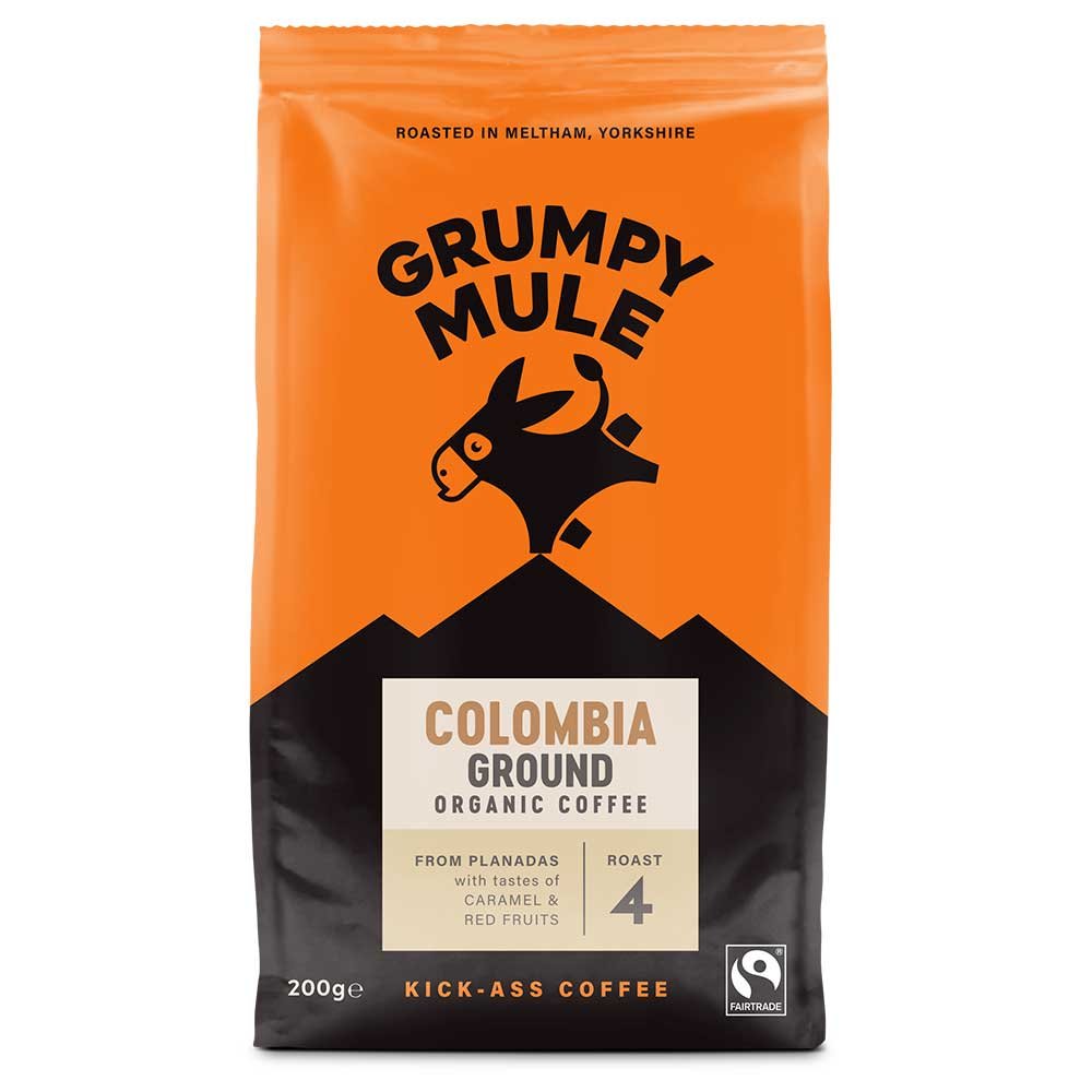 Organic Colombia Ground - 4 Grumpy Mule 200g