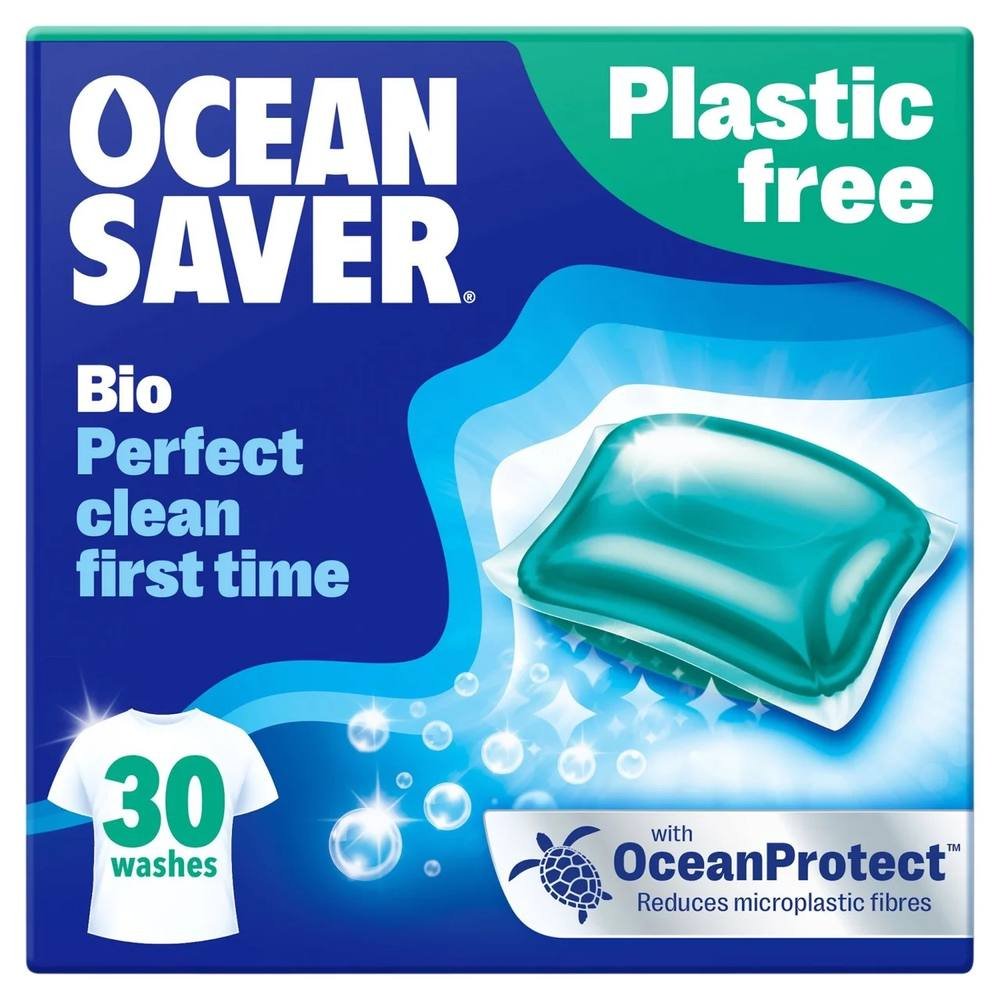 Bio Laundry EcoCaps - 30 Pack Ocean Saver 5x30caps Bio Laundry EcoCaps - 30 Pack Ocean Saver 5x30caps
