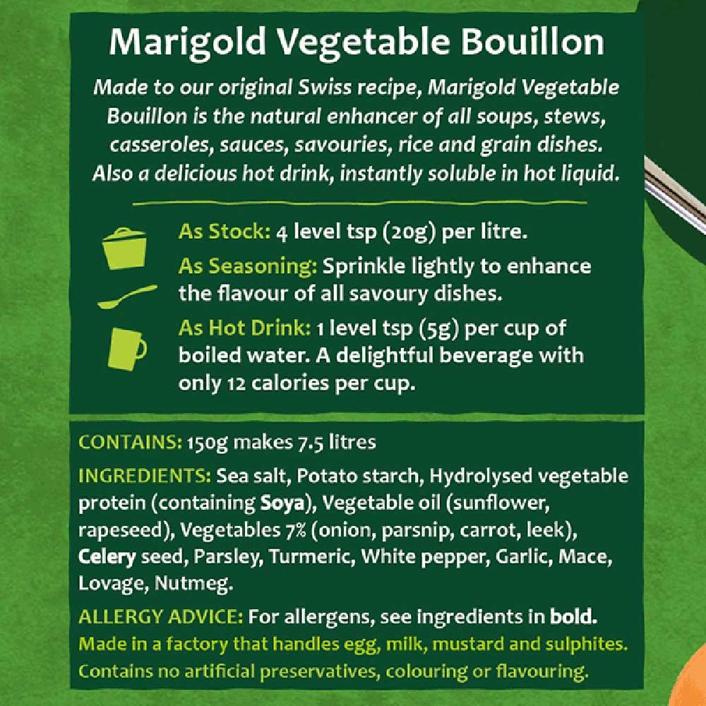 Vegetable Bouillon - vegan Marigold 150g