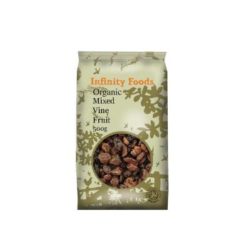 Organic Mixed Vine Fruit Infinity Foods 500g