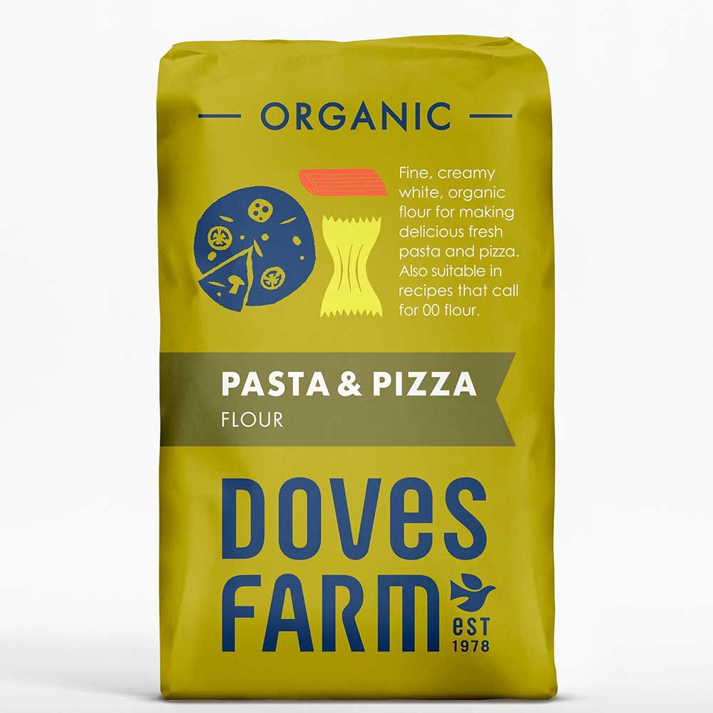 Organic Pasta & Pizza Flour Doves Farm 1kg
