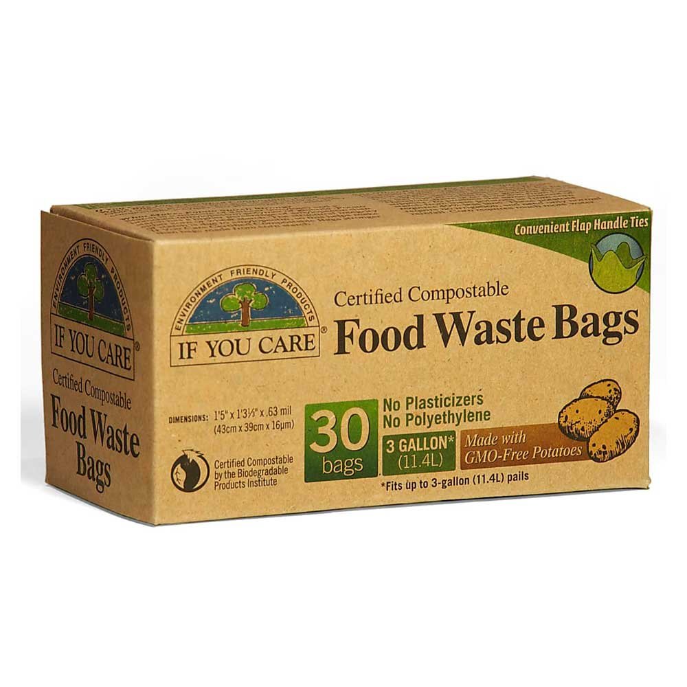 Food Waste Bags - 43x39cm If You Care 12x30bags Food Waste Bags - 43x39cm If You Care 12x30bags