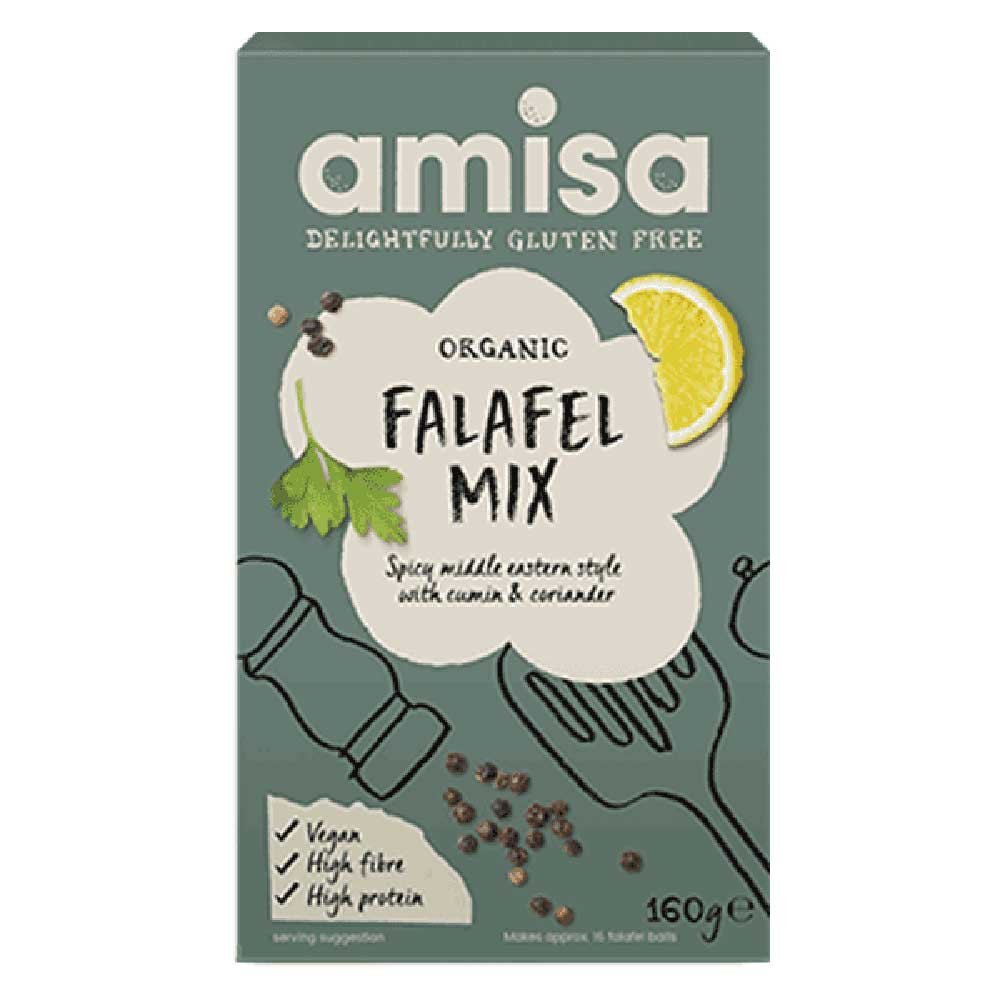 Organic Gluten-free Falafel Mix Amisa 160g