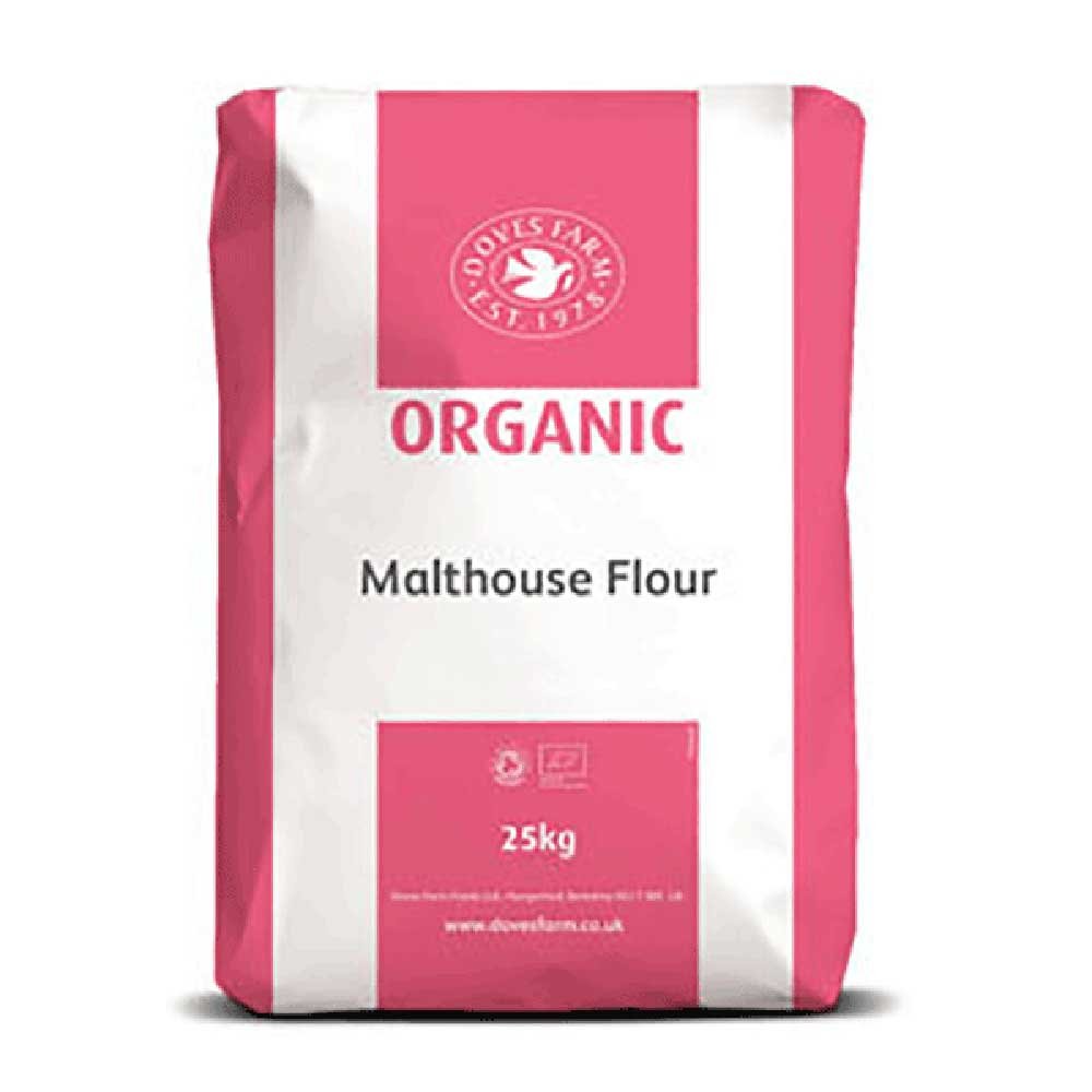 Organic Malthouse Bread Flour Doves Farm 25kg Organic Malthouse Bread Flour Doves Farm 25kg