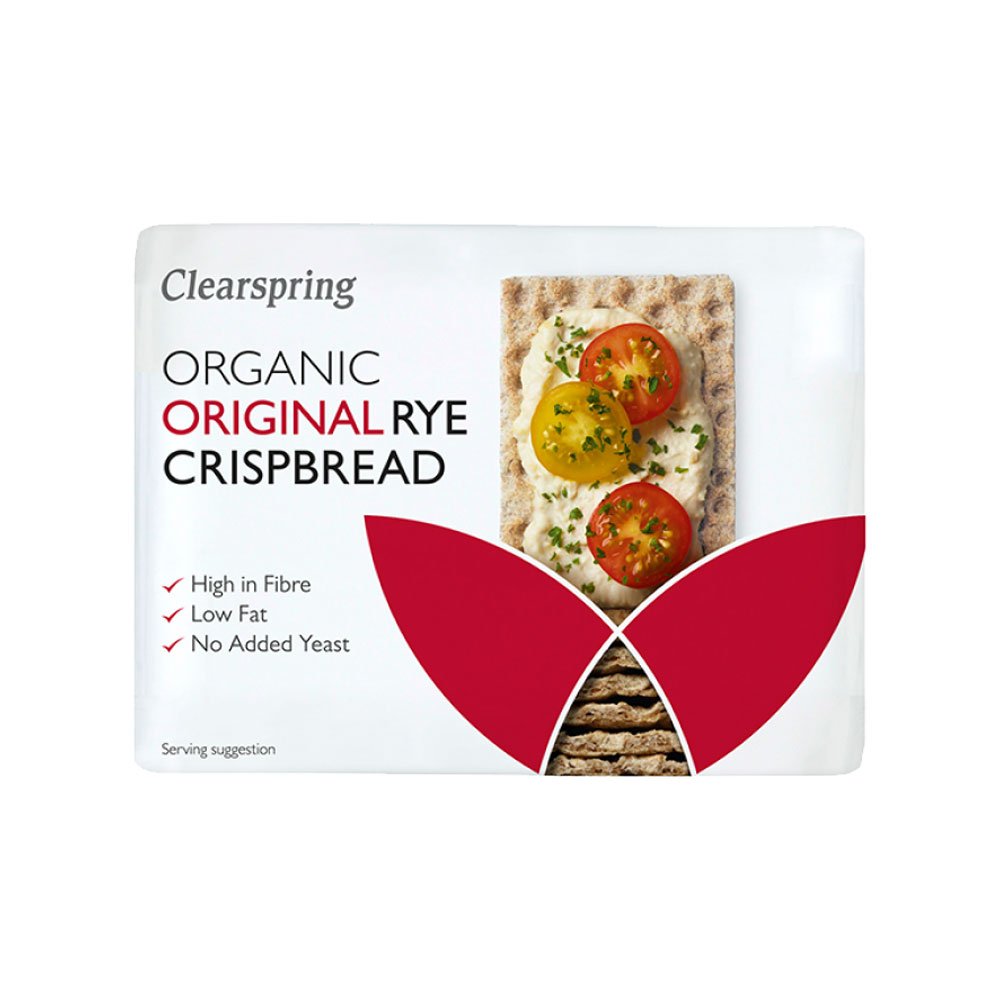 Organic Rye Crispbread Clearspring 200g Organic Rye Crispbread Clearspring 200g