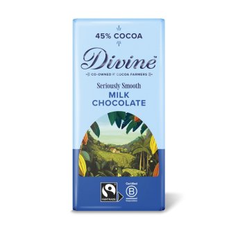 Milk Chocolate - 45% Cocoa Divine 15x90g Milk Chocolate - 45% Cocoa Divine 15x90g