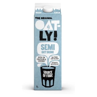 Semi Oat Drink (calcium & vitamins) Oatly 6x1l