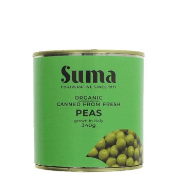Organic Peas Fresh Suma 340g Organic Peas Fresh Suma 340g