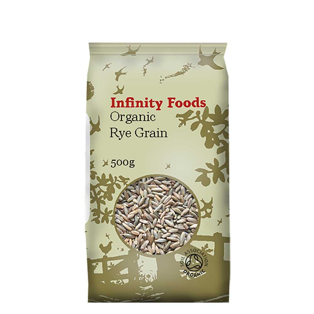 Organic Rye Grain Infinity Foods 500g