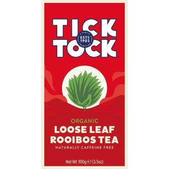Organic Rooibos Tea Loose Tick Tock 100g