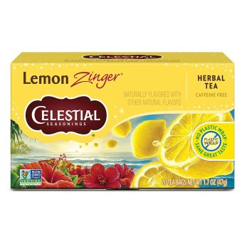 Lemon Zinger Tea Bags Celestial Seasonings 6x20bags Lemon Zinger Tea Bags Celestial Seasonings 6x20bags