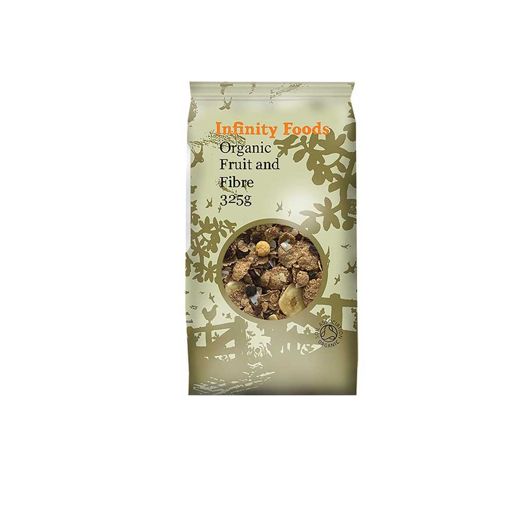 Organic Fruit and Fibre Infinity Foods 325g Organic Fruit and Fibre Infinity Foods 325g