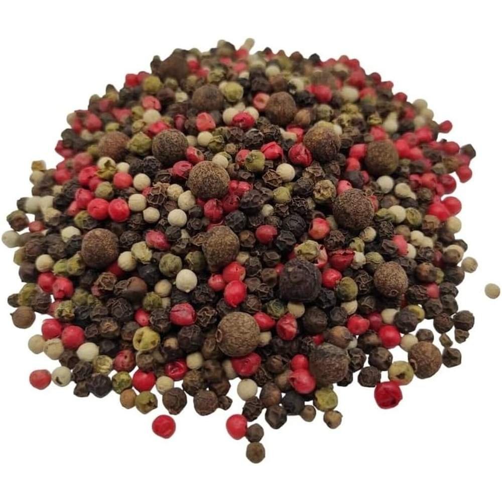 Peppercorns - Black, White, Green & Pink Infinity Foods 500g Peppercorns - Black, White, Green & Pink Infinity Foods 500g