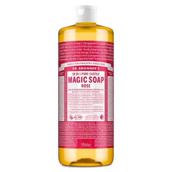Organic Rose Liquid Soap - single Dr. Bronner 1x946ml