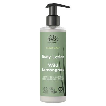 Organic Body Lotion - Wild Lemongrass Urtekram 6x245ml Organic Body Lotion - Wild Lemongrass Urtekram 6x245ml
