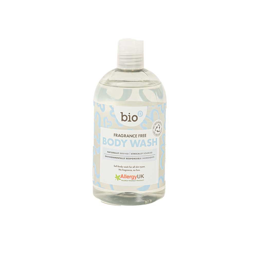 Body Wash - Fragrance Free Bio-D 6x500ml Body Wash - Fragrance Free Bio-D 6x500ml