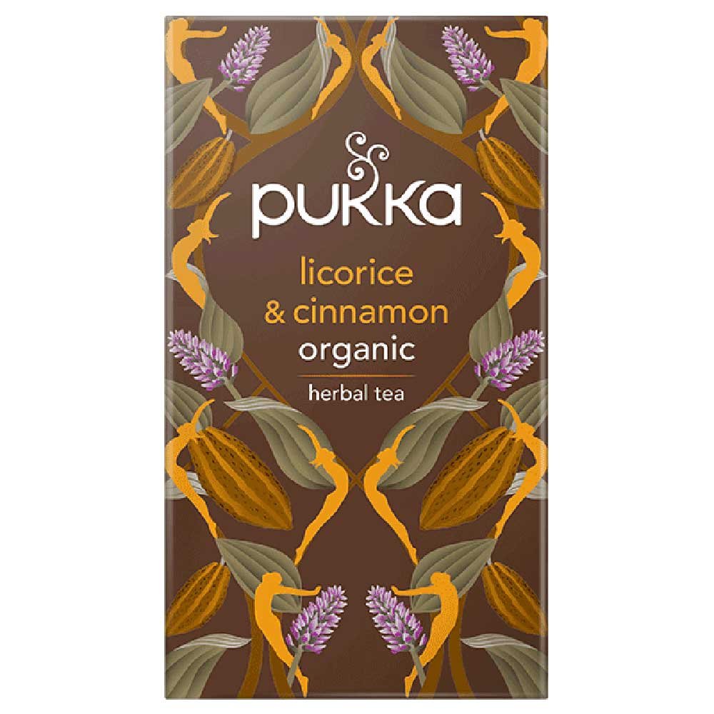 Organic Licorice & Cinnamon Pukka 20bgs