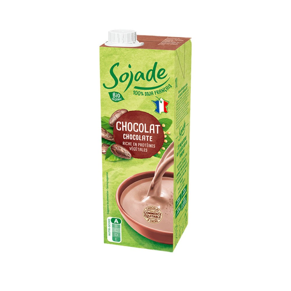 Organic Chocolate Soya Drink Sojade 1l Organic Chocolate Soya Drink Sojade 1l