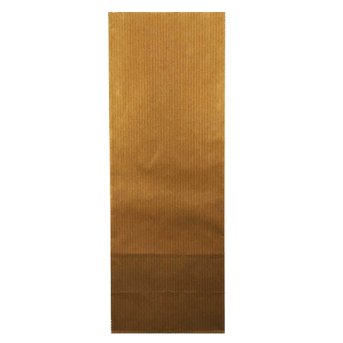 Brown Lined Heat Sealable Paper Bags - 90x60x252mm Infinity Brown Lined Heat Sealable Paper Bags - 90x60x252mm Infinity