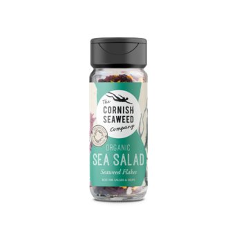 Organic Sea Salad Flakes - shaker Cornish Seaweed 12g Organic Sea Salad Flakes - shaker Cornish Seaweed 12g