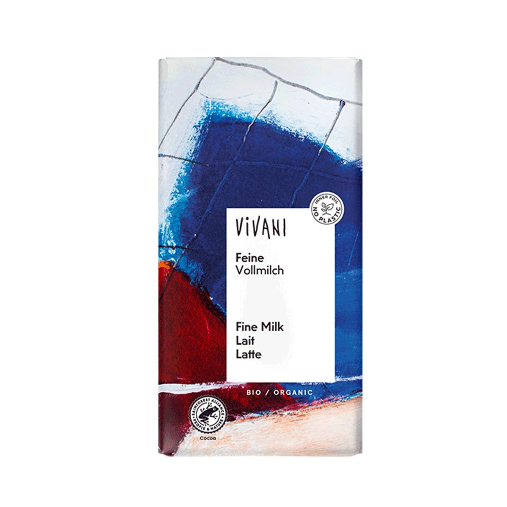 Organic Fine Milk Chocolate Vivani 100g Organic Fine Milk Chocolate Vivani 100g