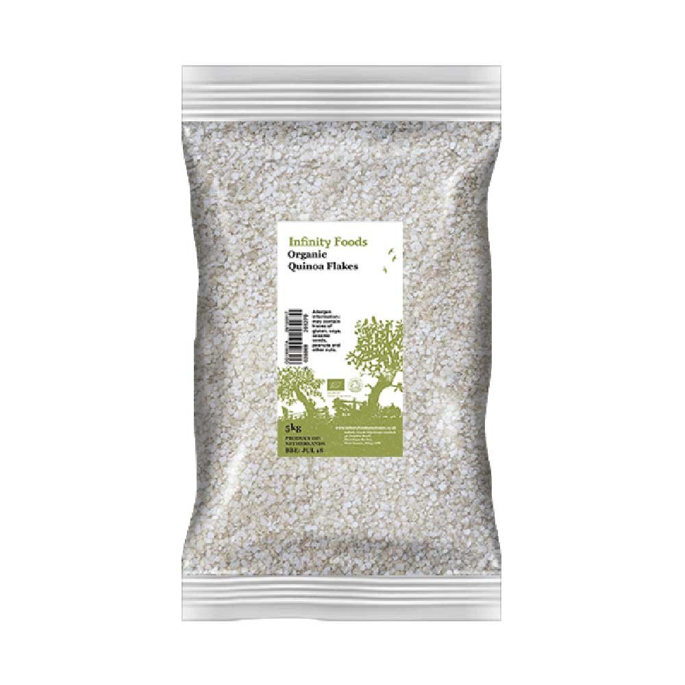 Organic Quinoa Flakes Infinity Foods 5kg Organic Quinoa Flakes Infinity Foods 5kg