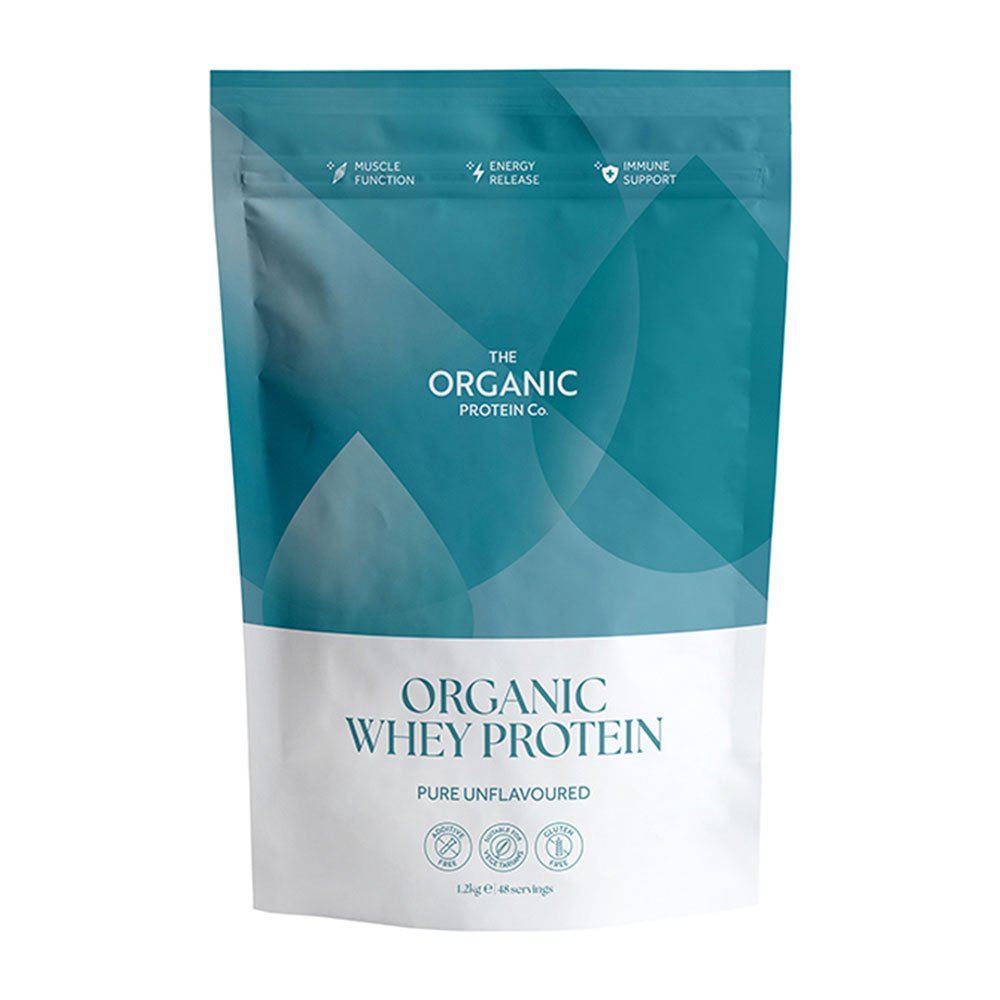Organic Pure Unflavoured Organic Whey Protein The Organic Protein Co. 1x1.2kg