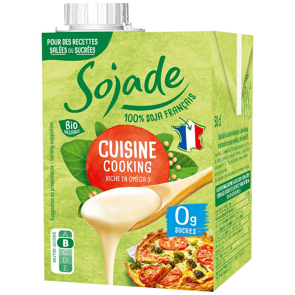 Organic Sojade Cuisine - Soya Cream Sojade 500ml