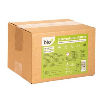 Dishwasher Tablets - 200 tabs Bio-D 1x2.4kg Dishwasher Tablets - 200 tabs Bio-D 1x2.4kg