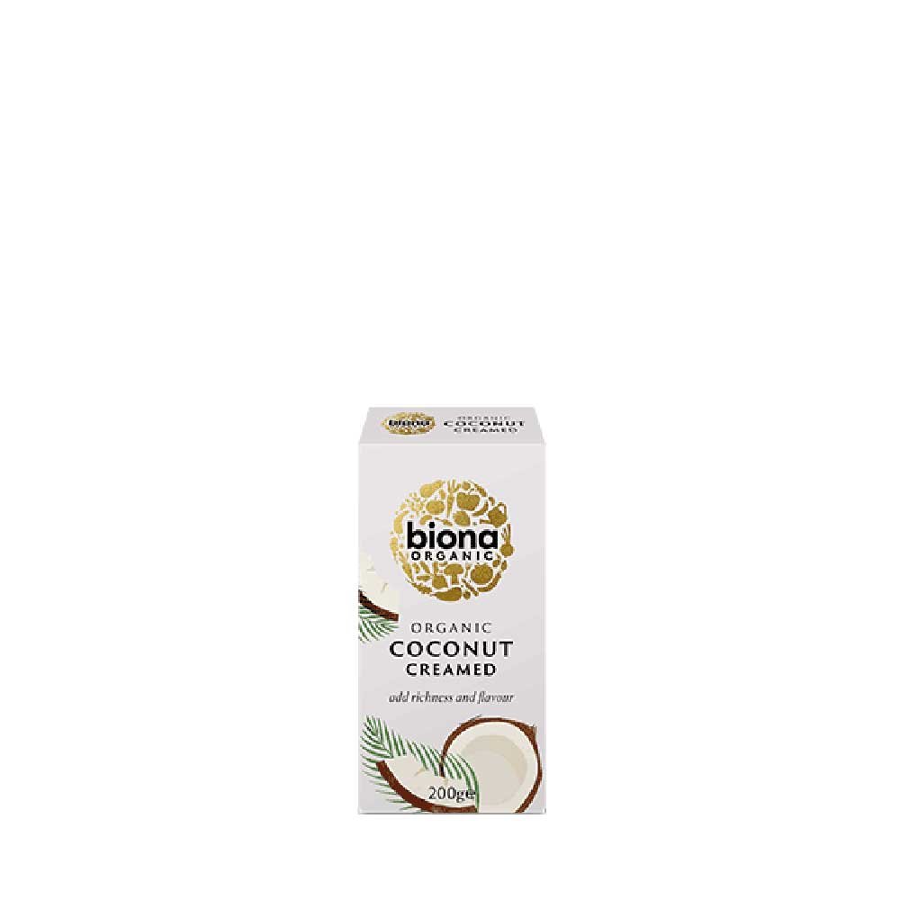 Organic Creamed Coconut Biona 200g Organic Creamed Coconut Biona 200g