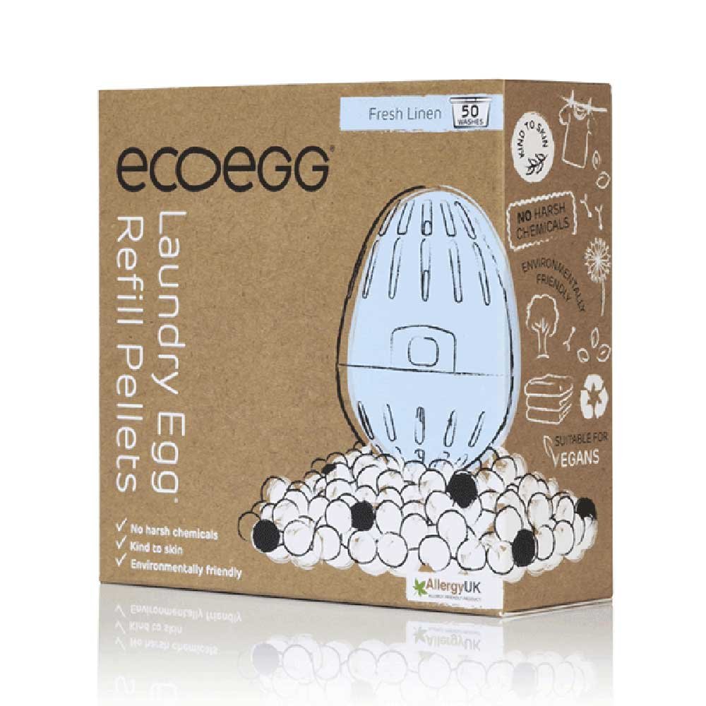 Laundry Egg Refill 50 Wash - Fresh Linen Ecoegg 1pack Laundry Egg Refill 50 Wash - Fresh Linen Ecoegg 1pack