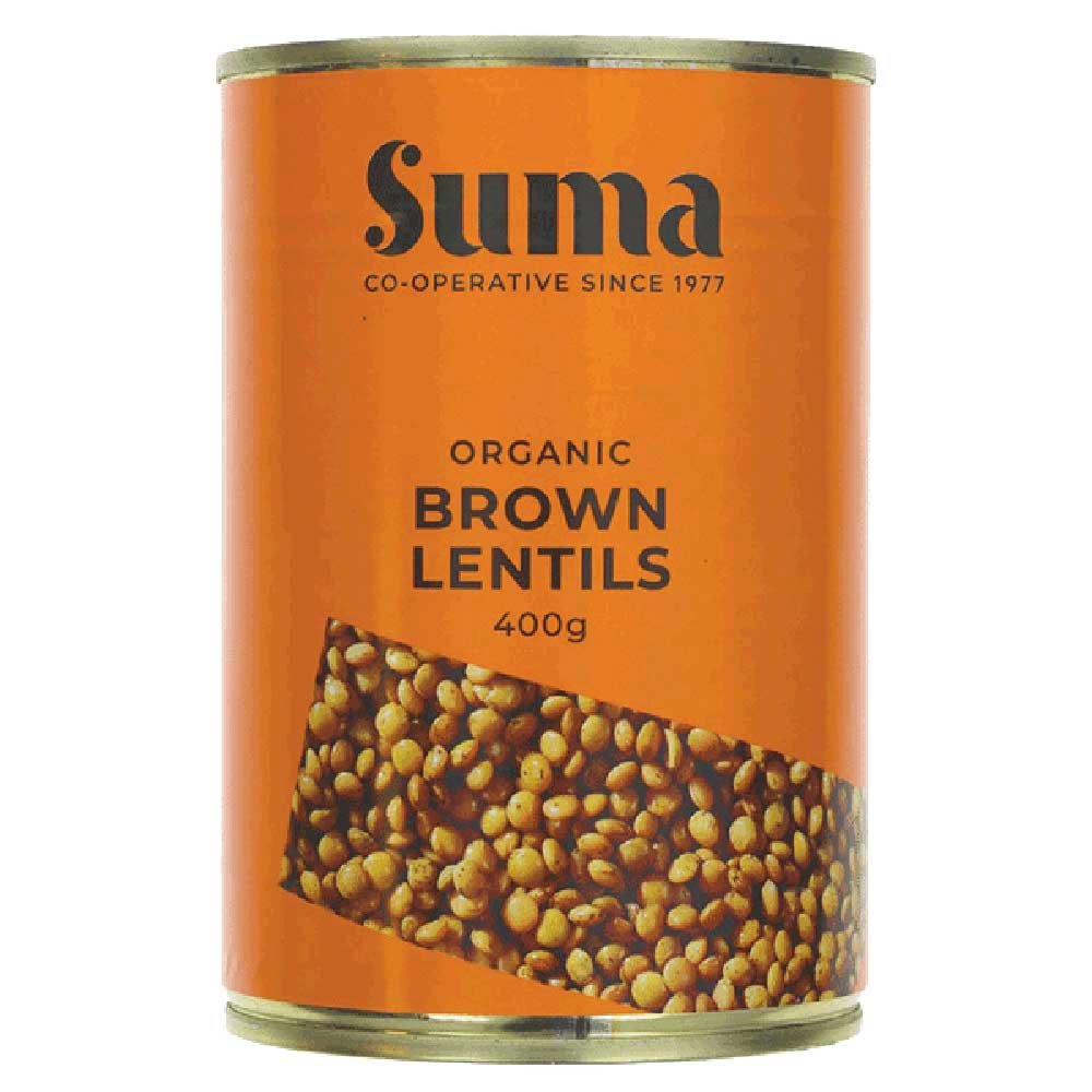 Organic Brown Lentils Suma 400g