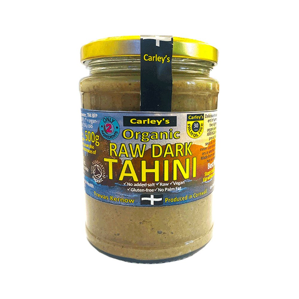 Organic Raw Dark Tahini Carley's 500g Organic Raw Dark Tahini Carley's 500g