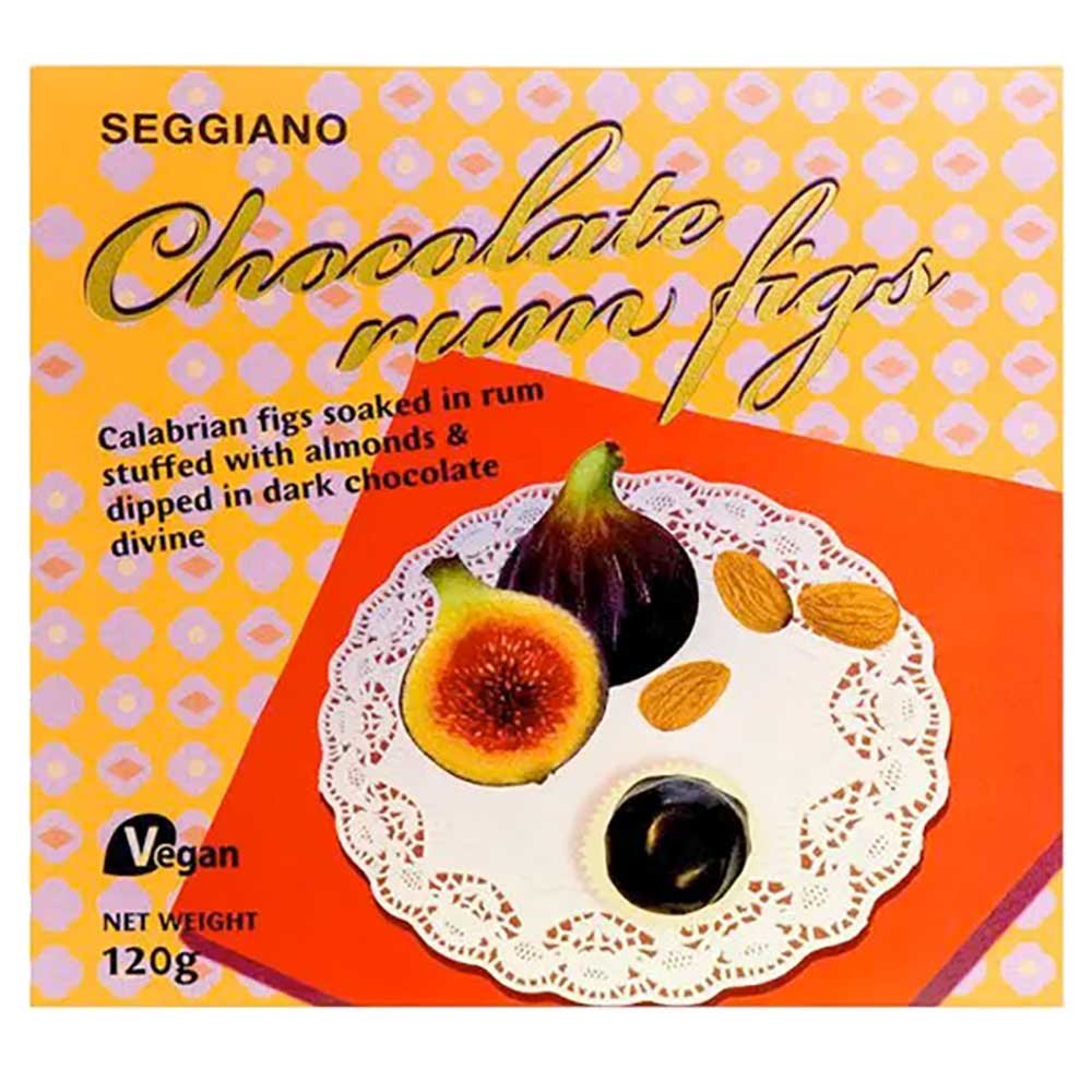Chocolate Rum Figs - vegan Seggiano 120g