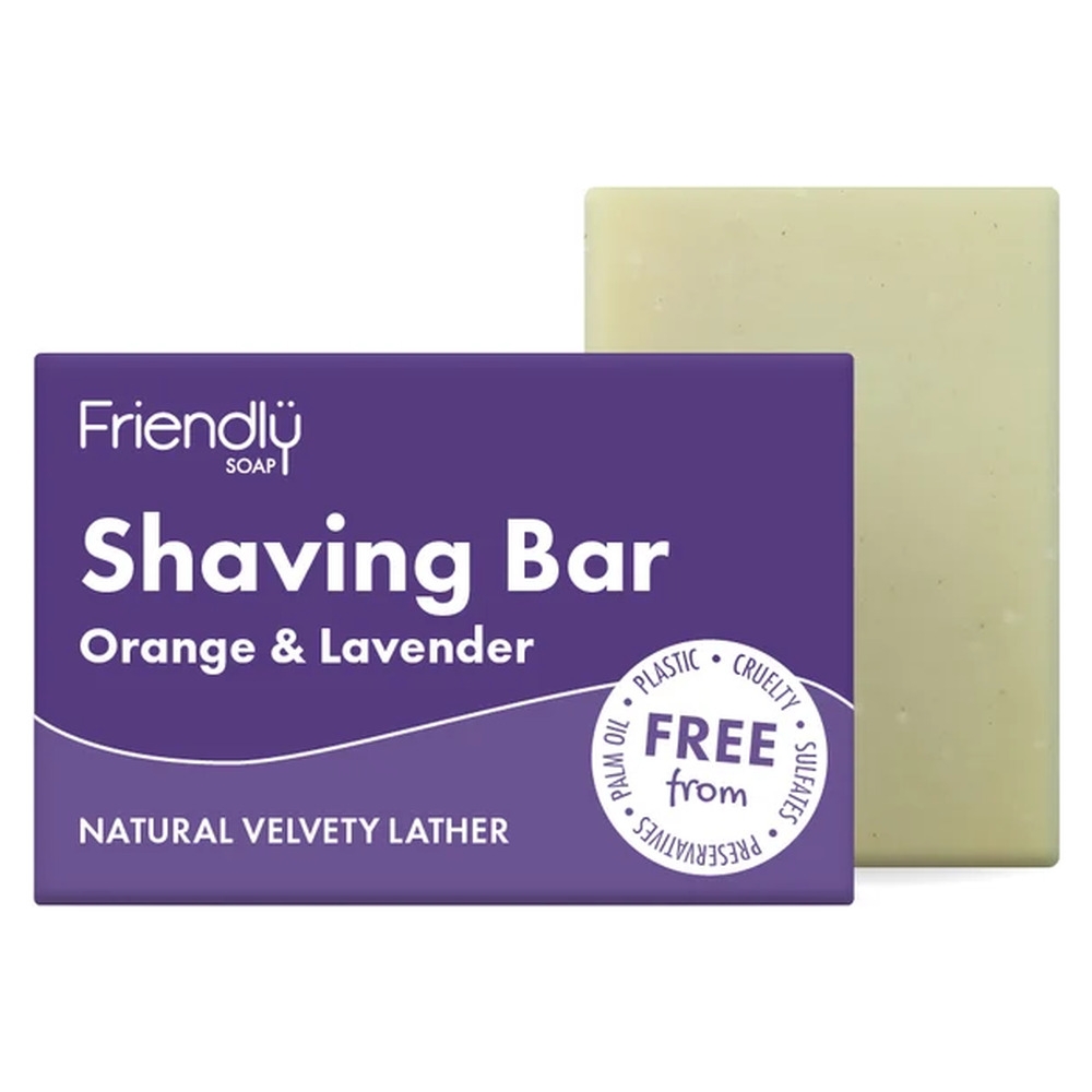 Orange & Lavender Shaving Soap Friendly Soap 6x95g Orange & Lavender Shaving Soap Friendly Soap 6x95g