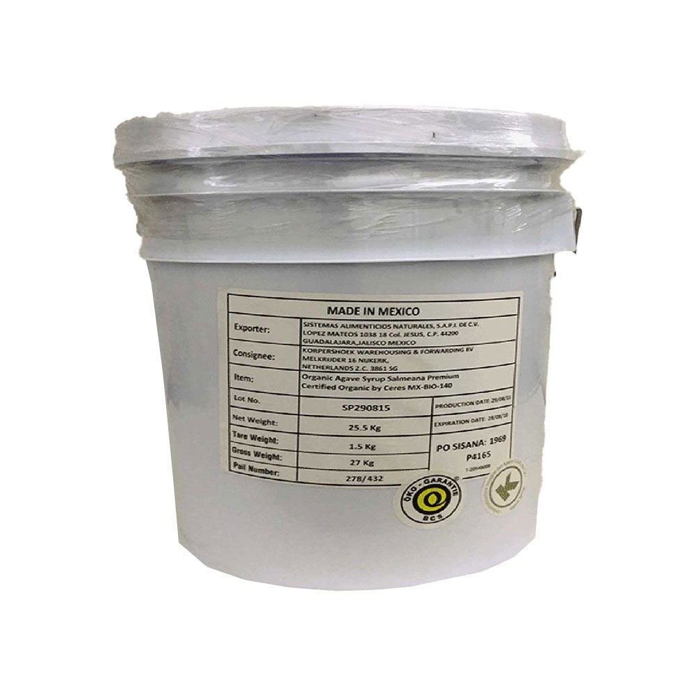 Organic Bulk Agave Syrup Do-It 25kg Organic Bulk Agave Syrup Do-It 25kg