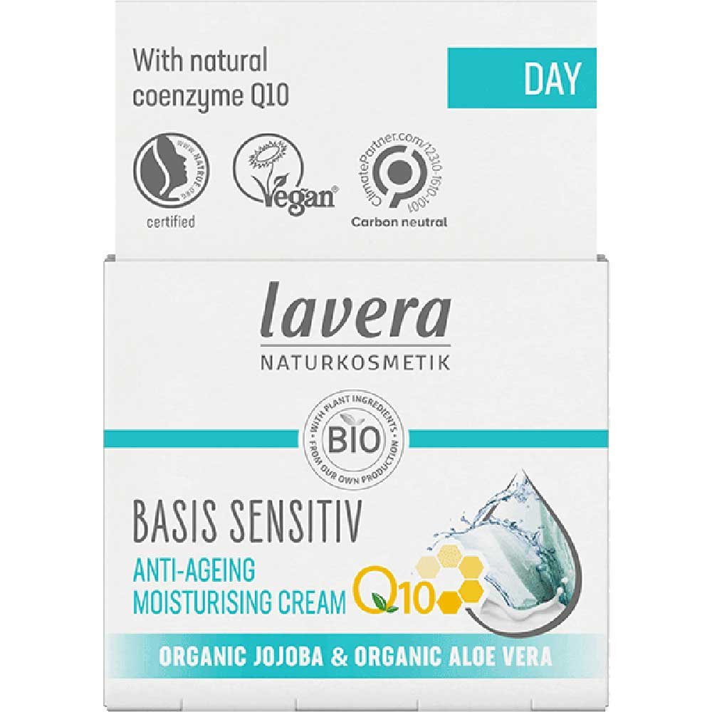 Organic Q10 Moisturising Face Cream - anti ageing Lavera 50m