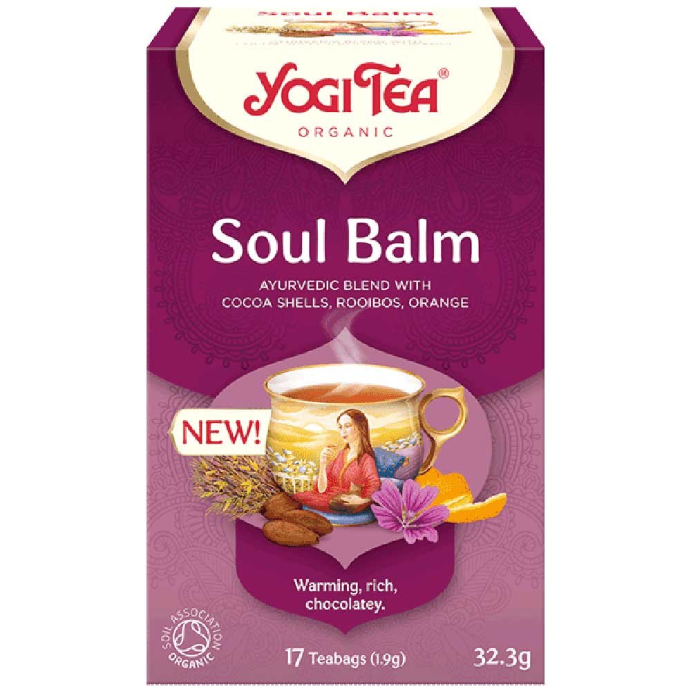 Organic Soul Balm Tea Yogi Tea 17bgs Organic Soul Balm Tea Yogi Tea 17bgs