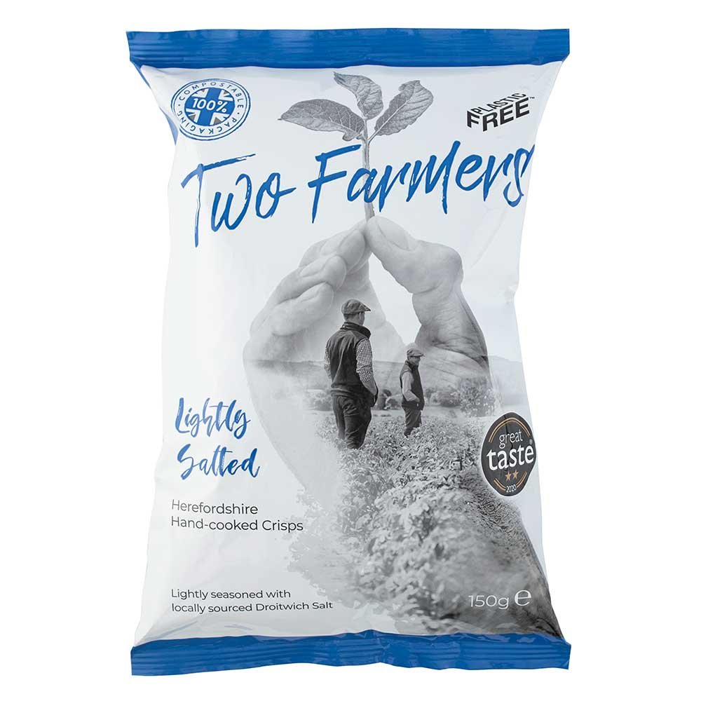 Lightly Salted Crisps Two Farmers 150g Lightly Salted Crisps Two Farmers 150g