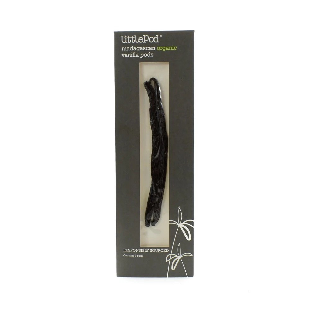 Organic Madagascan Vanilla Pods LittlePod 6x2pack Organic Madagascan Vanilla Pods LittlePod 6x2pack