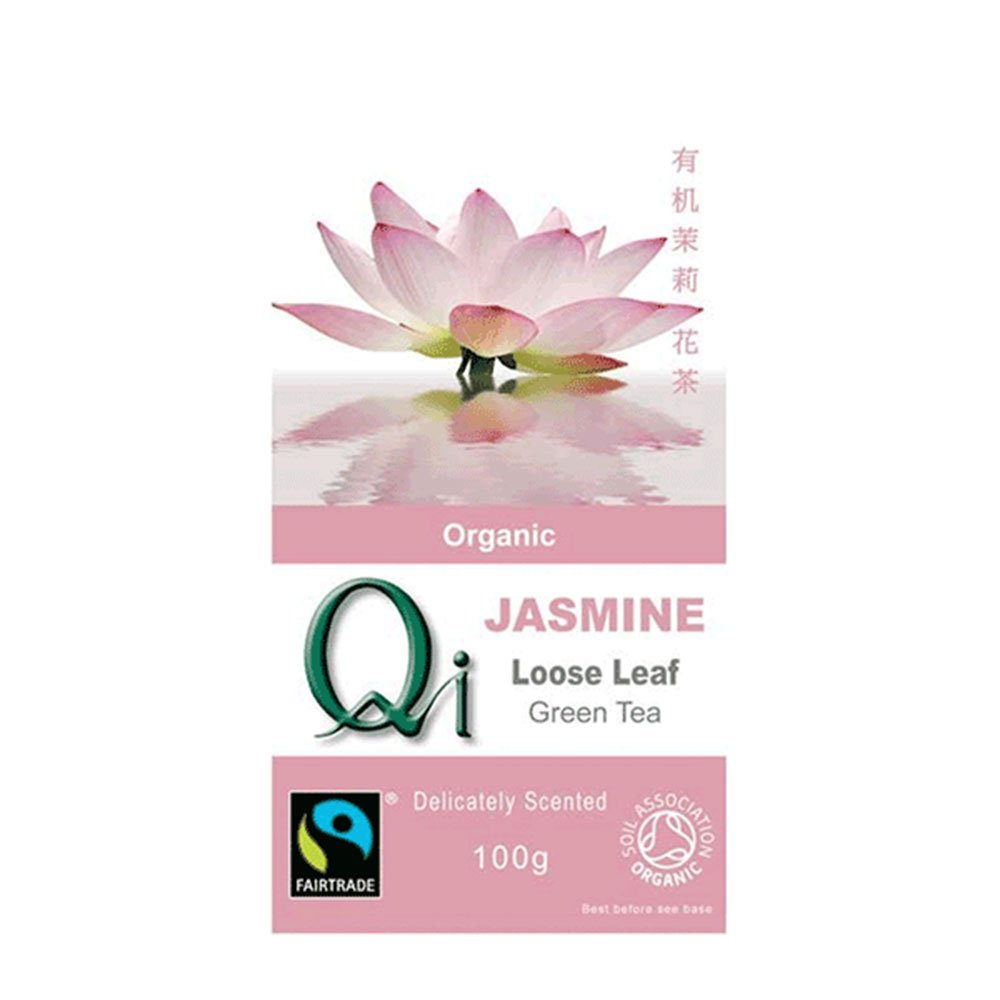 Organic Jasmine Loose Leaf Green Tea Qi 100g