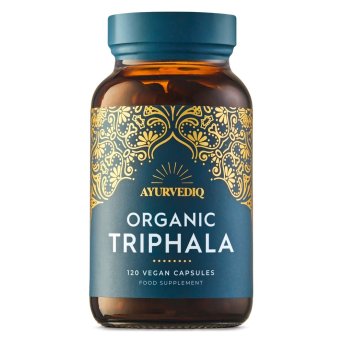 Organic Triphala - 120 capsules Ayurvediq 1x1jar Organic Triphala - 120 capsules Ayurvediq 1x1jar